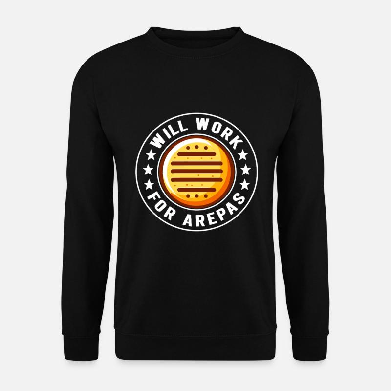 Venezuelan Arepas - Unisex Sweatshirt - black