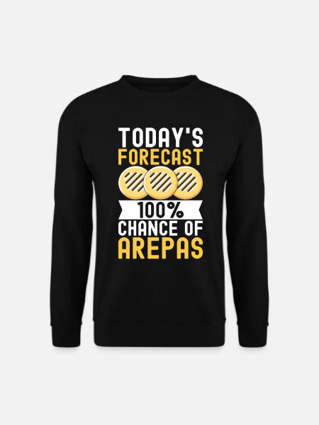 Venezuelan Arepas - Unisex Sweatshirt - black