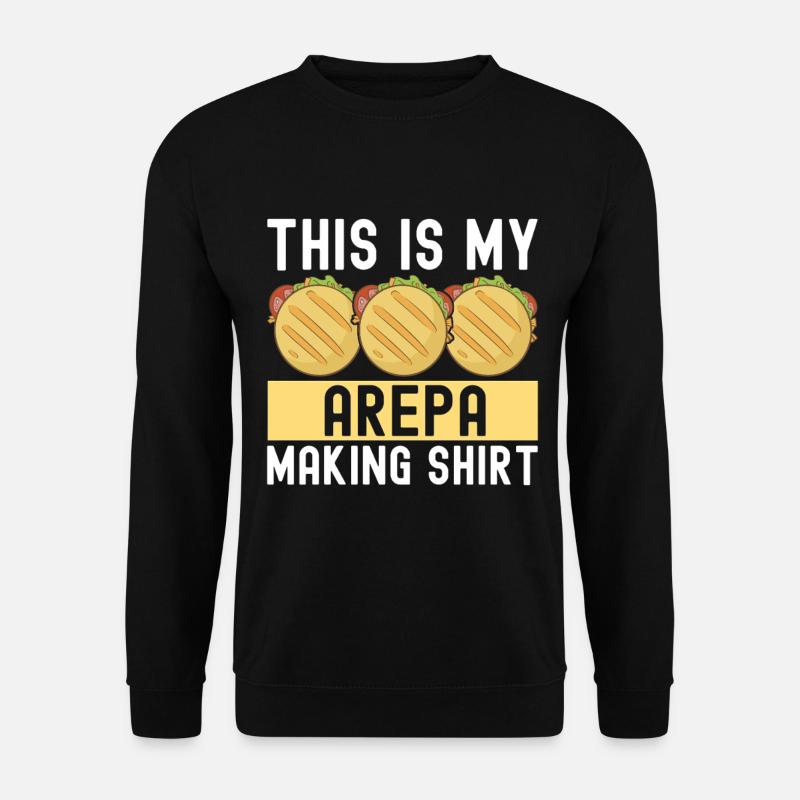 Venezuelan Arepas - Unisex Sweatshirt - black