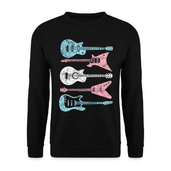 Fierté LGBT transgenre - Sweat-shirt Unisexe - noir - Devant - Alina (178cm) & Michal (187cm)