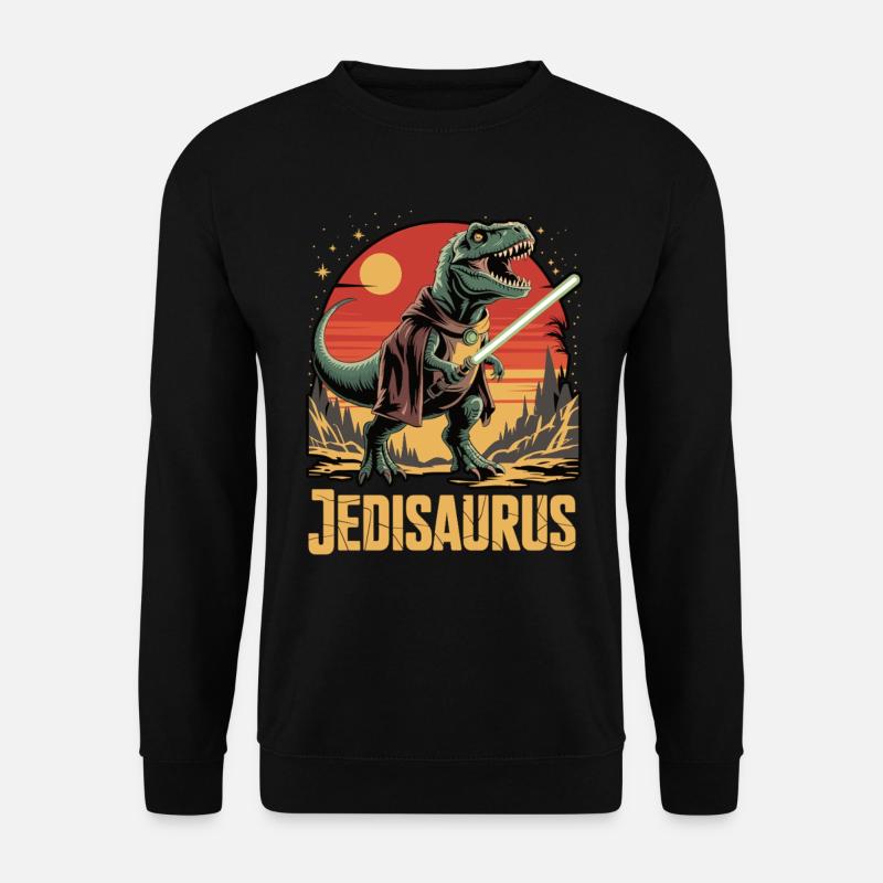 Jedisaurus - Unisex Pullover - Schwarz