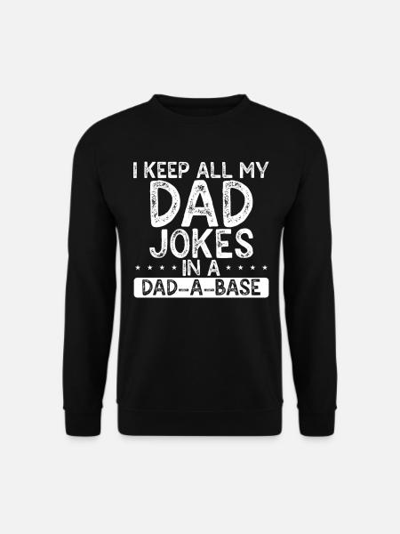 Vatertag Vatertagsgeschenk Vater Dad Papa - Unisex sweater - sort