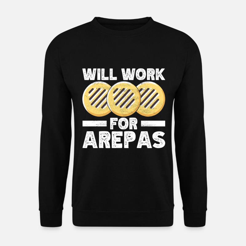 Venezuelan Arepas - Unisex Sweatshirt - black