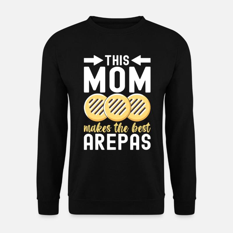 Venezuelan Arepas - Unisex Sweatshirt - black