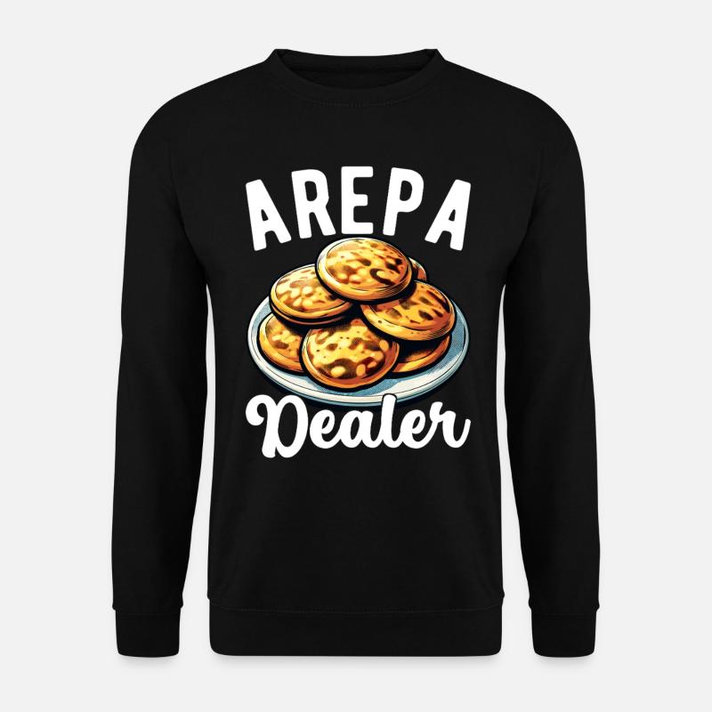Venezuelan Arepas - Unisex Sweatshirt - black