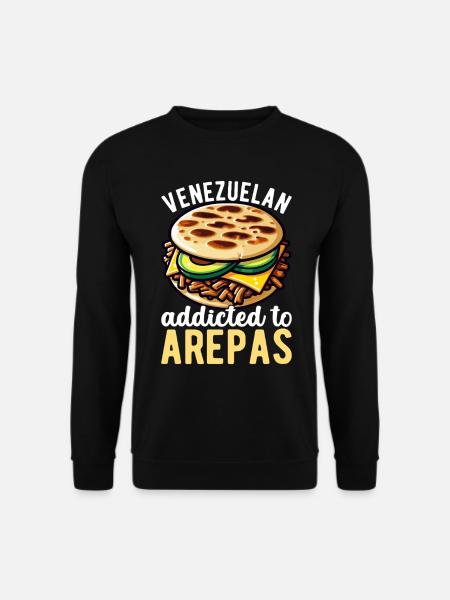 Venezuelan Arepas - Unisex Sweatshirt - black