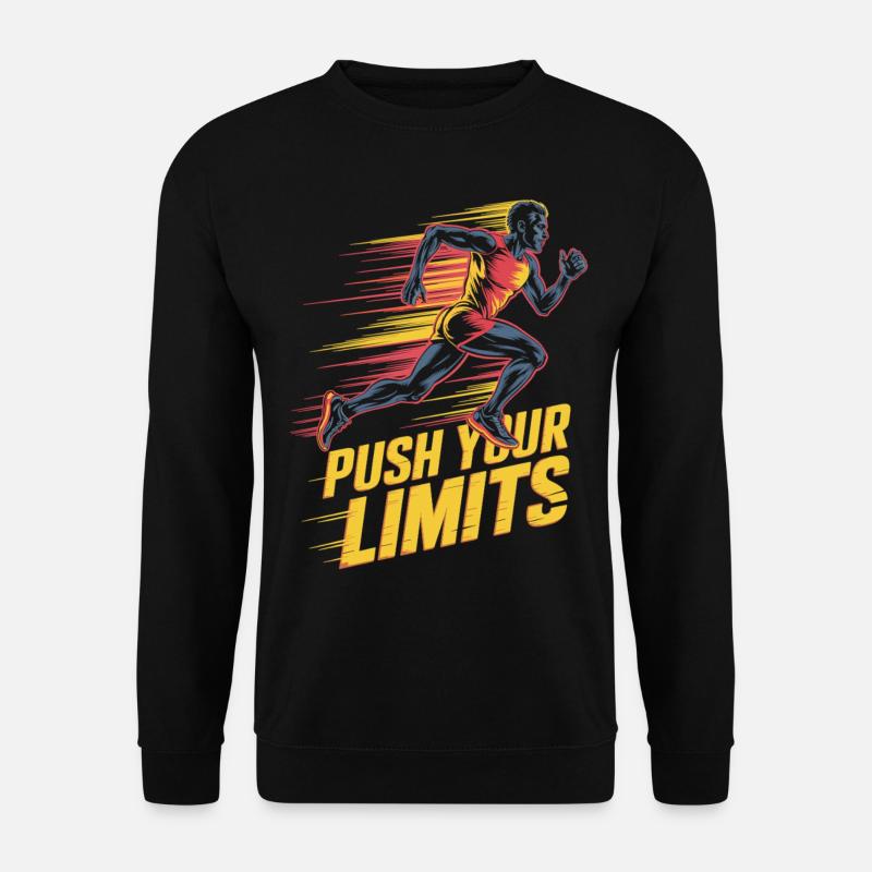 Repousser vos limites - Sweat-shirt Unisexe - noir