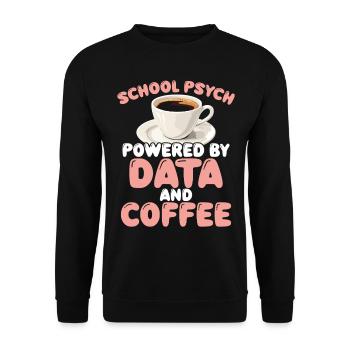 Psychologue scolaire Psychologie scolaire - Sweat-shirt Unisexe - noir - Devant - Alina (178cm) & Michal (187cm)