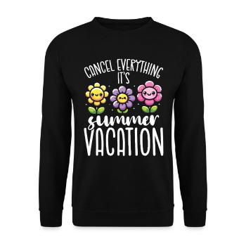 Psychologue scolaire Psychologie scolaire - Sweat-shirt Unisexe - noir - Devant - Alina (178cm) & Michal (187cm)