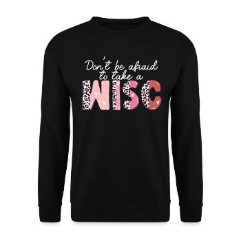 Psychologue scolaire Psychologie scolaire - Sweat-shirt Unisexe - noir - Devant - Alina (178cm) & Michal (187cm)