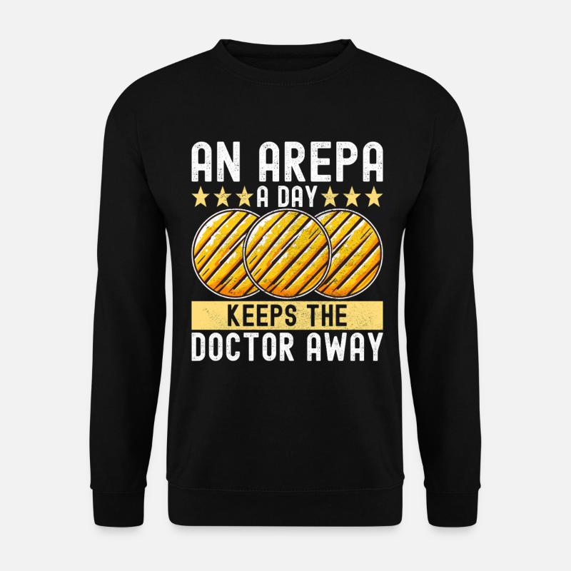 Venezuelan Arepas - Unisex Sweatshirt - black