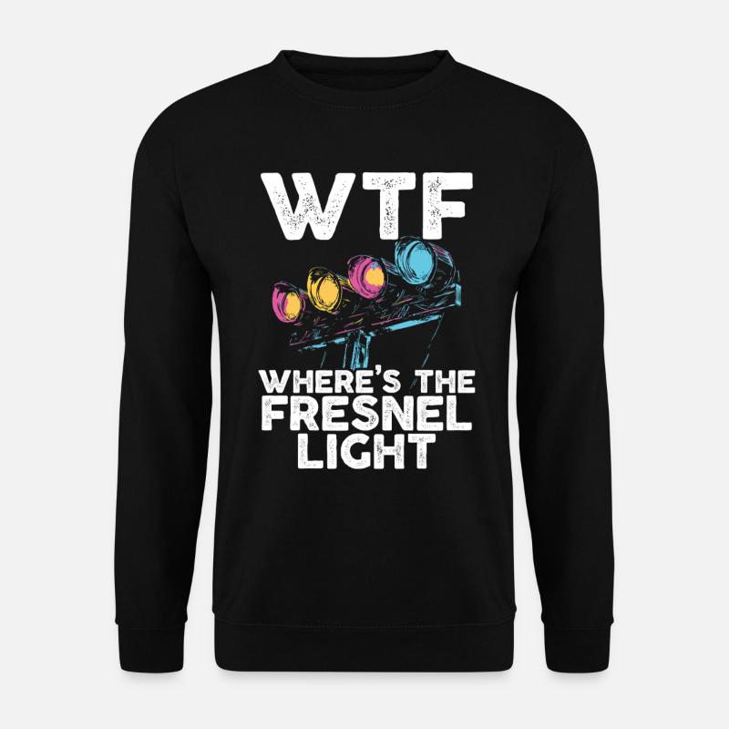 Lichttechniker Beleuchtungstechniker Lichttechnik - Unisex Pullover - Schwarz