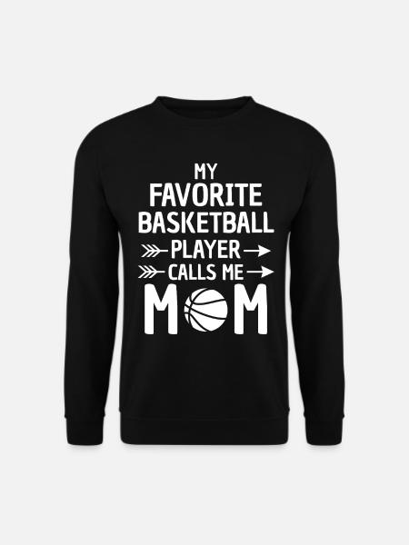 Lustiger Basketball Spruch Mama - Unisex Pullover - Schwarz