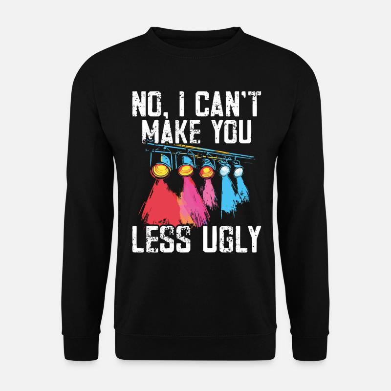 Lichttechniker Beleuchtungstechniker Lichttechnik - Unisex Pullover - Schwarz