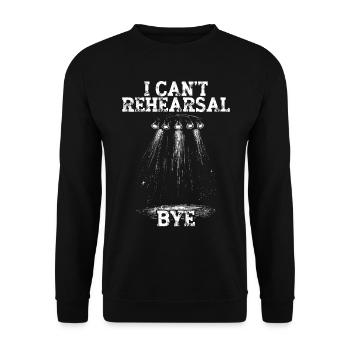 Lighting technician Lighting technician Lighting technology - Unisex Sweatshirt - black - Front - Alina (178cm) & Michal (187cm)