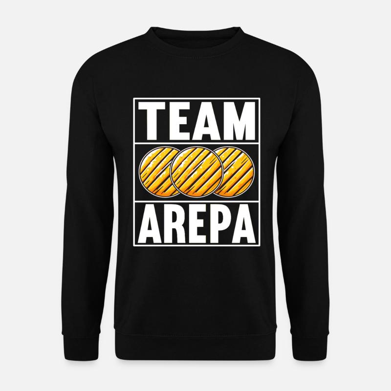 Arepas vénézuélienne - Sweat-shirt Unisexe - noir