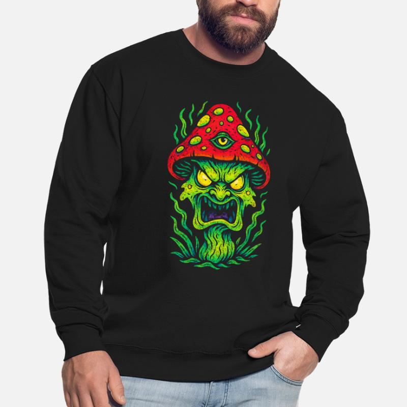 Psycho Toadstool with Third Eye Unisex Sweatshirt
