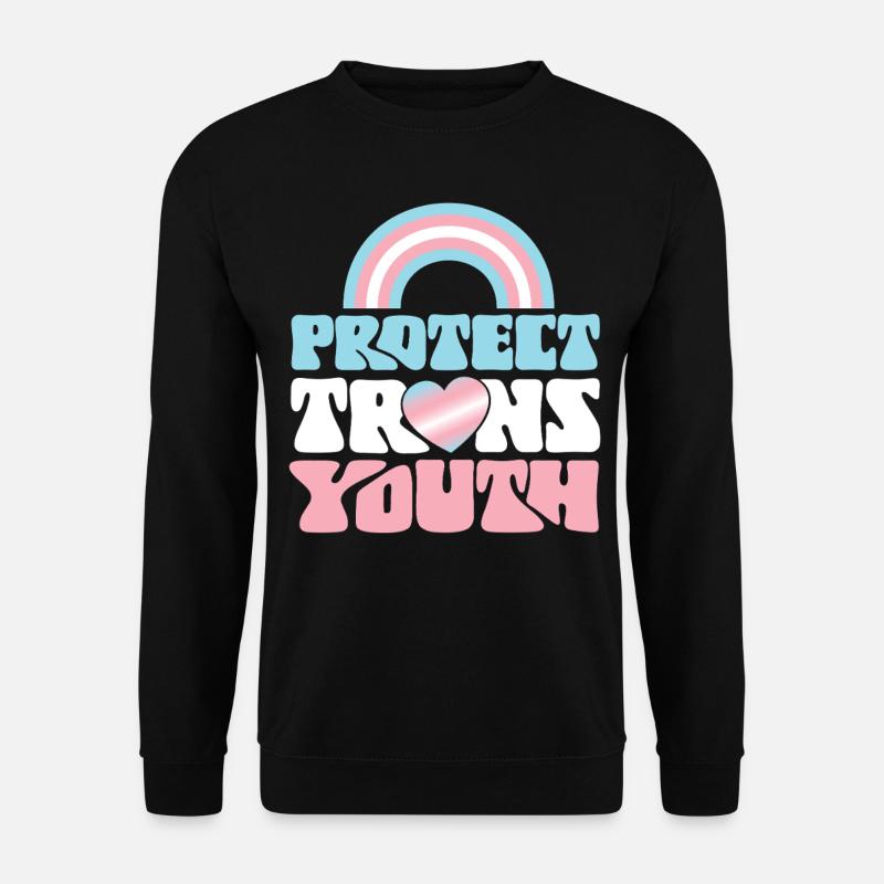 Transgender Trans LGBT Pride - Unisex Sweatshirt - black