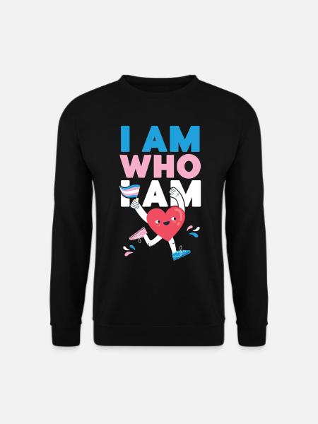 Transgender Trans LGBT Pride - Unisex Pullover - Schwarz