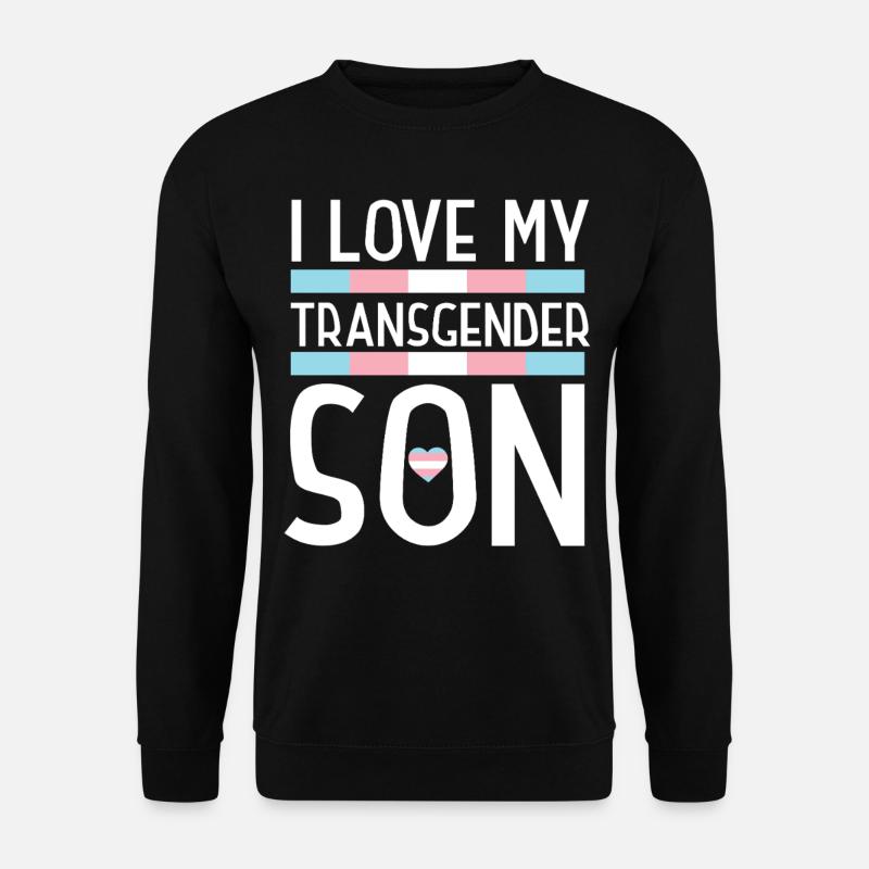 Fierté LGBT transgenre - Sweat-shirt Unisexe - noir