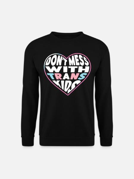 Transgender Trans LGBT Pride - Unisex Sweatshirt - black
