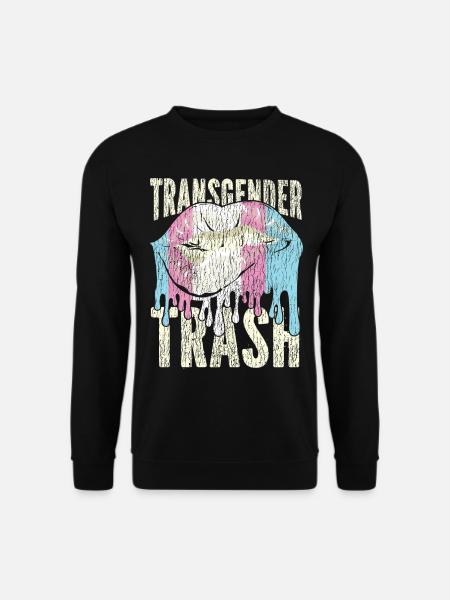 Transgender Trans LGBT Pride - Unisex Pullover - Schwarz