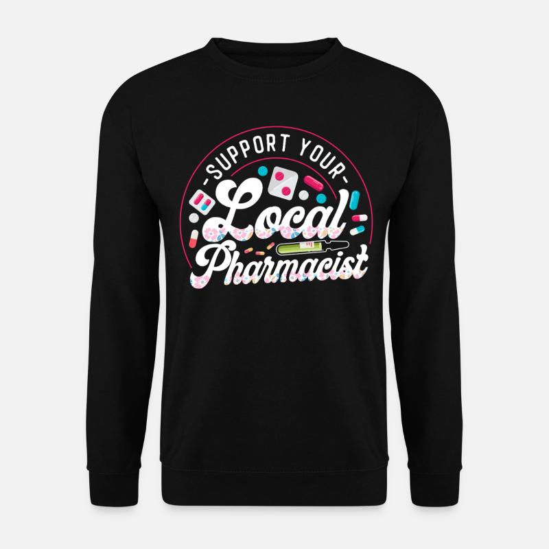 Pharmacy Tech Technician - Unisex Sweatshirt - black