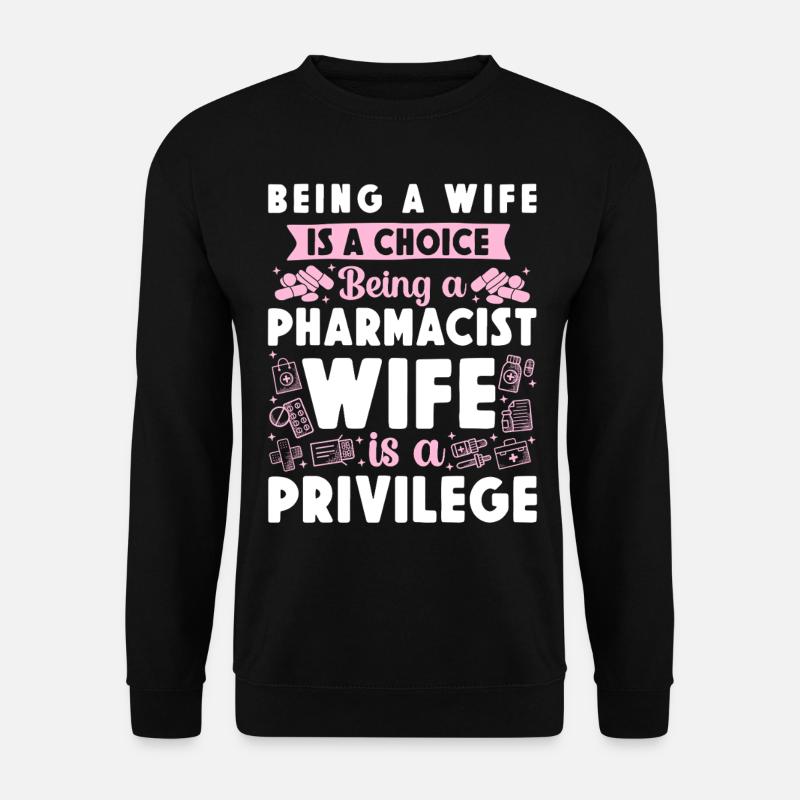 Pharmacy Tech Technician - Unisex Pullover - Schwarz