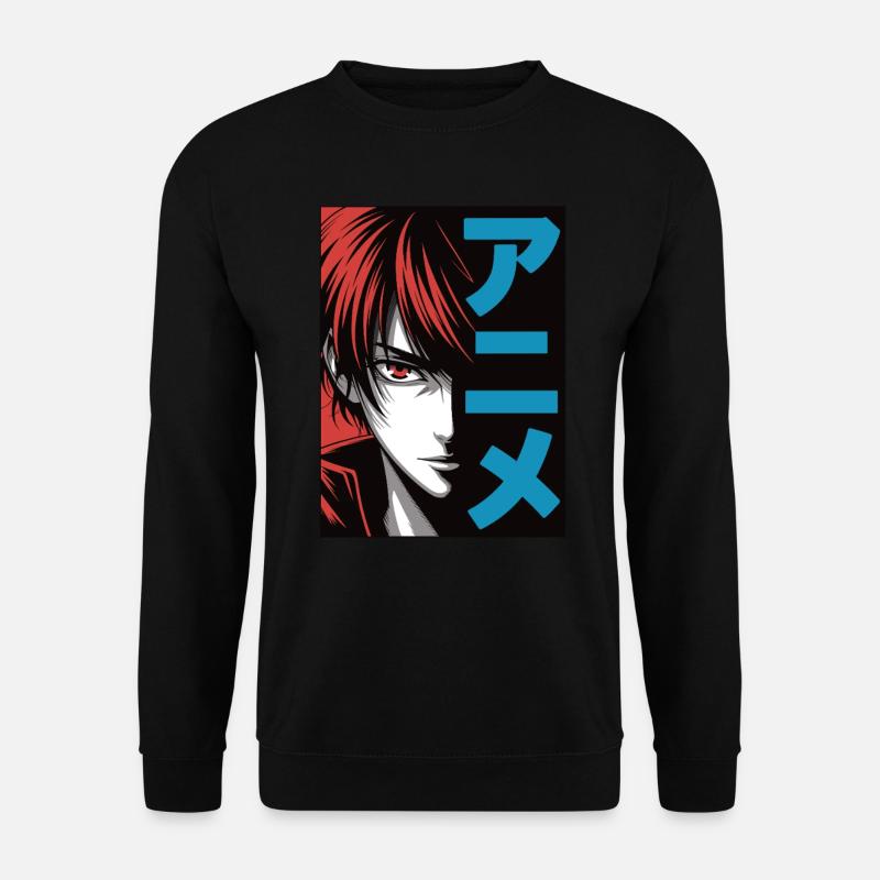 Anime eyes - Unisex Sweatshirt - black