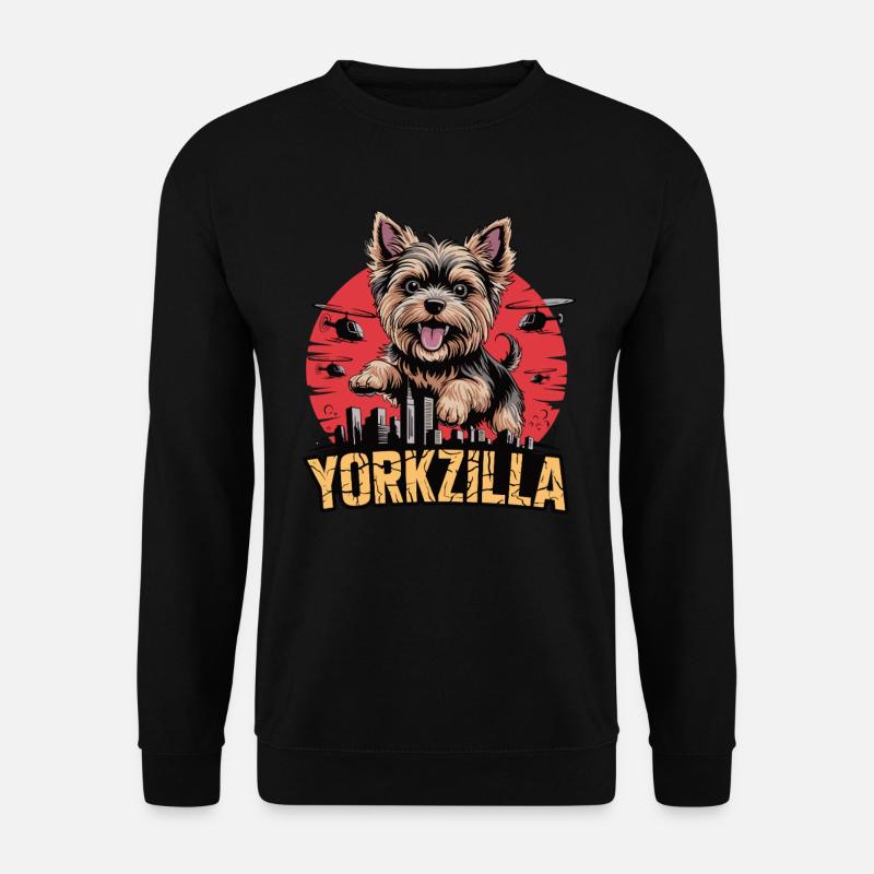 Yorkzilla – Petit, mignon, destructeur - Sweat-shirt Unisexe - noir