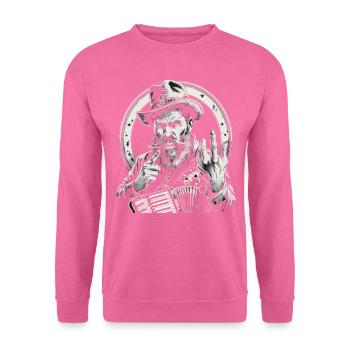 Grantler Grumpy Bavarian dialects Bavaria - Unisex Sweatshirt - pink - Front