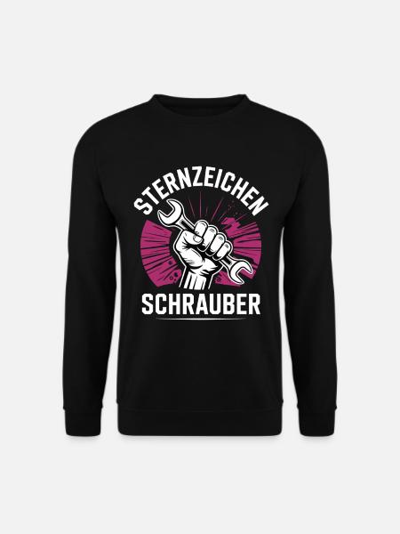 Sternzeichen Schrauber – - Unisex Pullover - Schwarz