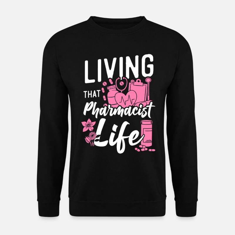 Pharmacy Tech Technician - Unisex Sweatshirt - black
