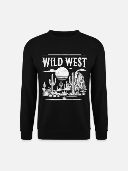 Wild West - Unisex Sweatshirt - black