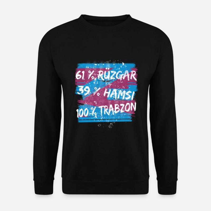 Trabzon Türkei - Unisex Pullover - Schwarz