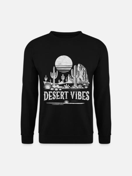 Desert Vibes - Unisex Sweatshirt - black