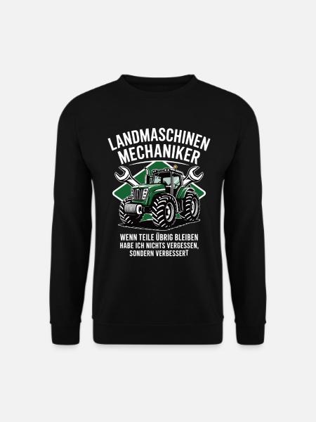 Landmaschienen Mechaniker - Unisex Pullover - Schwarz