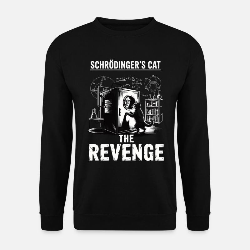 Schroedinger's cat Revenge - Unisex Sweatshirt - black