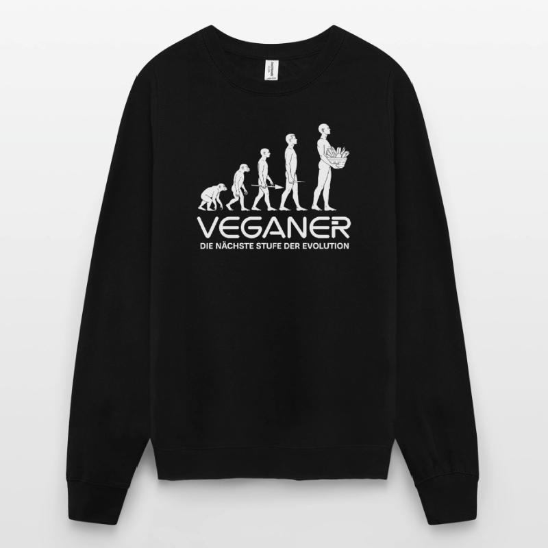 Veganer – Nächste Stufe der Evolution Unisex Pullover