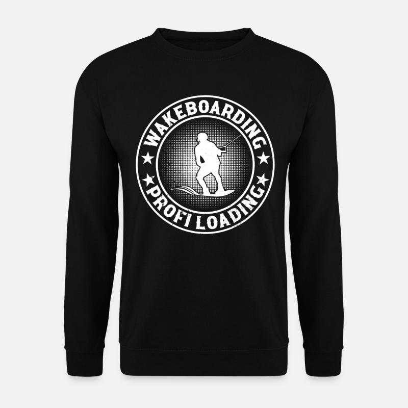Wakesurfing - Wakeboarding profi loading - Unisex Sweatshirt - black