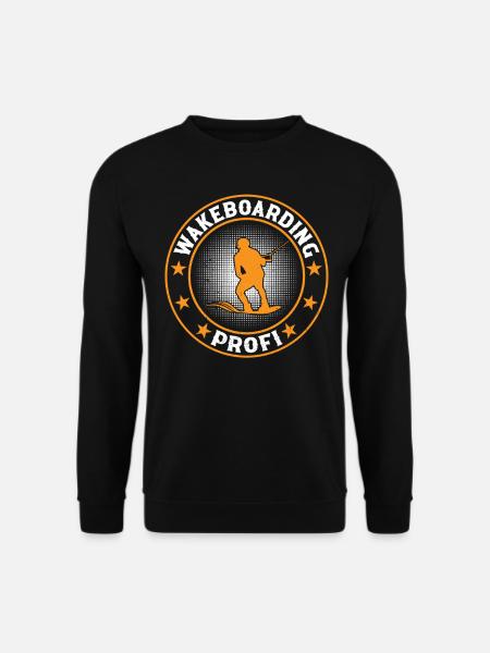 Wakeboarding pro - Wakesurfing pro - Unisex Sweatshirt - black
