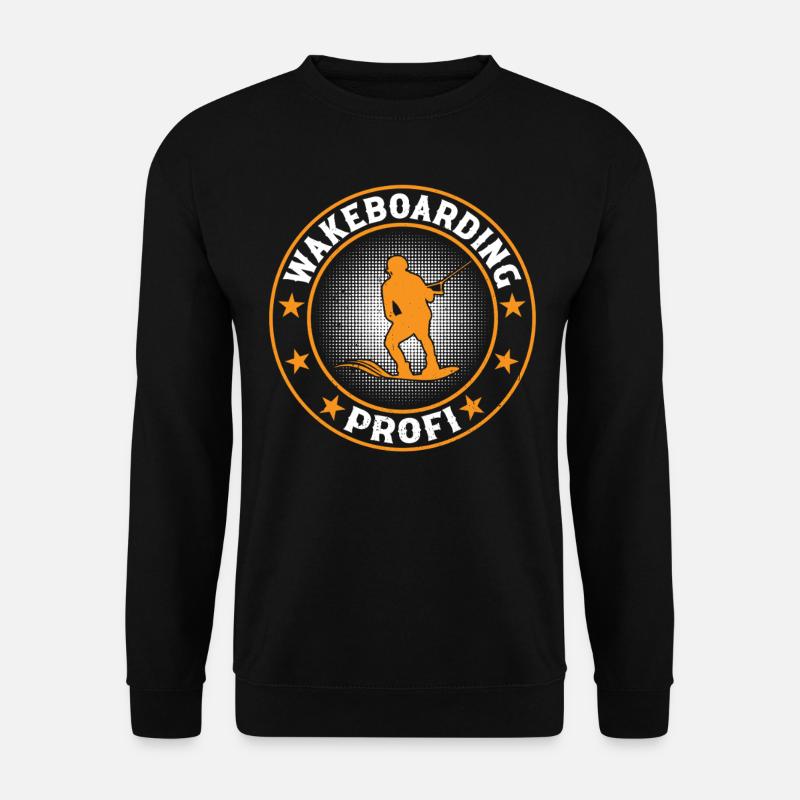 Wakeboarding pro - Wakesurfing pro - Unisex Sweatshirt - black