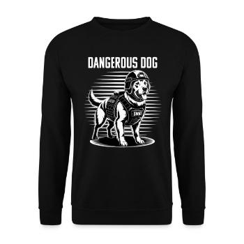 Golden Retriever Dog Lover Design pour Boston - Sweat-shirt Unisexe - noir - Devant - Alina (178cm) & Michal (187cm)
