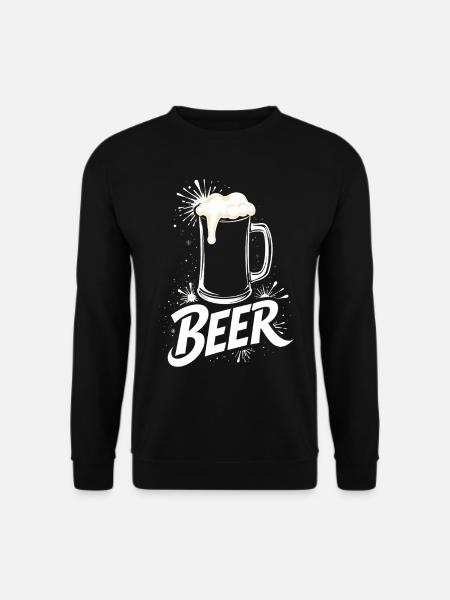 Beer Mug - Unisex Sweatshirt - black
