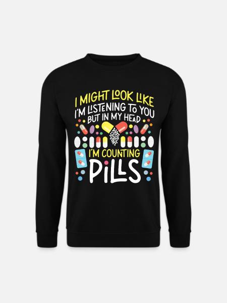 Pharmacy Tech Technician - Unisex Sweatshirt - black