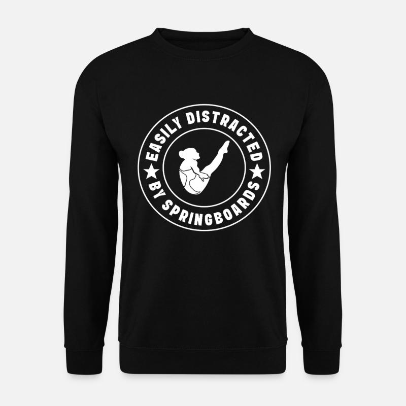 Diving diving board - Unisex Sweatshirt - black