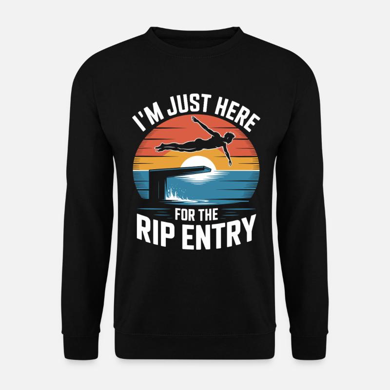 Plongeoir - Sweat-shirt Unisexe - noir