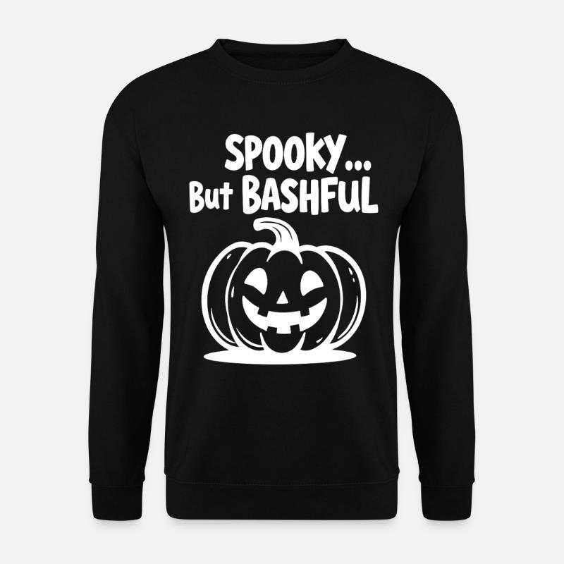 Spooky but Bashful - Unisex Sweatshirt - black