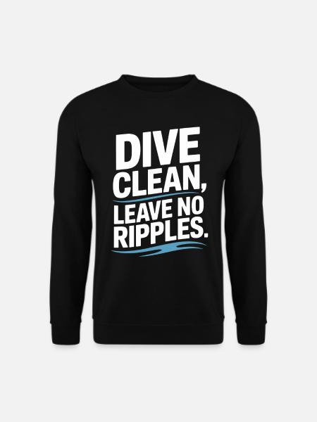 Plongeoir - Sweat-shirt Unisexe - noir