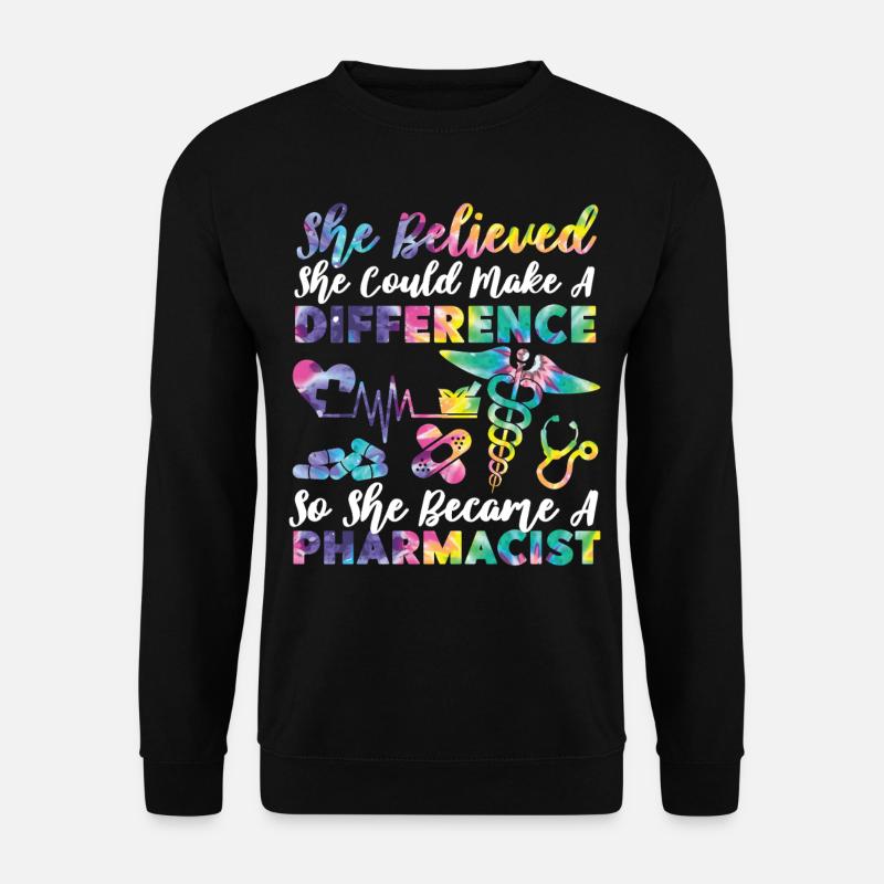 Pharmacy Tech Technician - Unisex Pullover - Schwarz